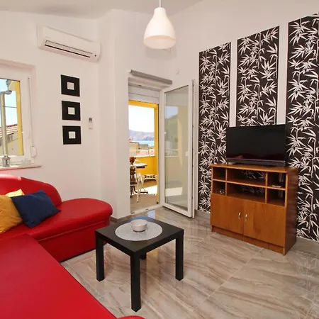 Daire Fuer 4 Personen 1 Kind Ca 50 Qm In Baska, Kvarner Bucht Krk *
